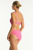 Sea Level Spinnaker Cross Front Bra Top